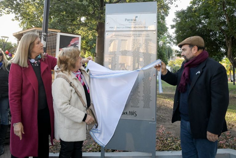 Homenaje a las víctimas del terrorismo de estado en Entre Ríos
